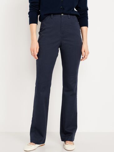 Old Navy High-Waisted Uniform Boot-Cut Pants - Navy Captain in Saudi Arabia