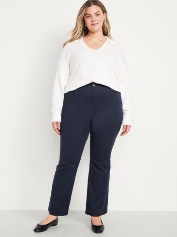 Old Navy High-Waisted Uniform Boot-Cut Pants - Navy Captain in Saudi Arabia