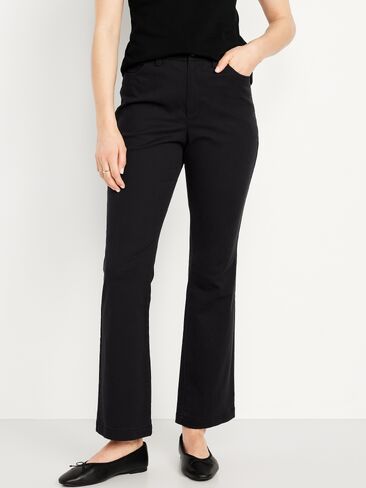 Old Navy High-Waisted Uniform Boot-Cut Pants - Black Jack in Saudi Arabia