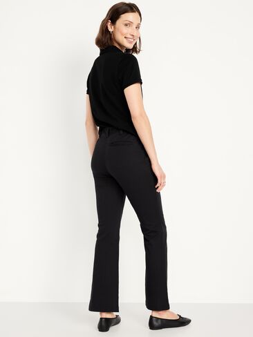 Old Navy High-Waisted Uniform Boot-Cut Pants - Black Jack in Saudi Arabia