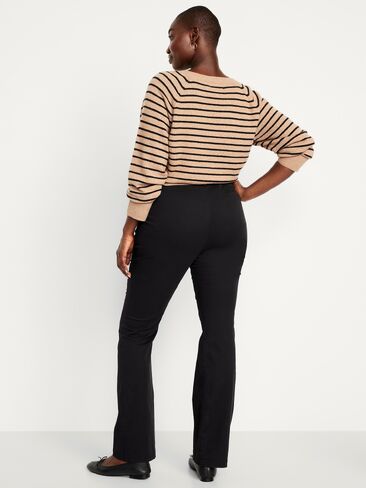 Old Navy High-Waisted Uniform Boot-Cut Pants - Black Jack in Saudi Arabia