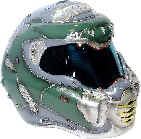 Doomguy Helmet Adults Resin Men Full Head Doom Mask Halloween Cosplay Costume Prop in Saudi Arabia