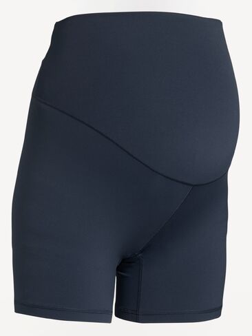 Old Navy Maternity Full Panel StudioSmooth Biker Shorts -- 6-inch inseam - DUSK NAVY in Saudi Arabia