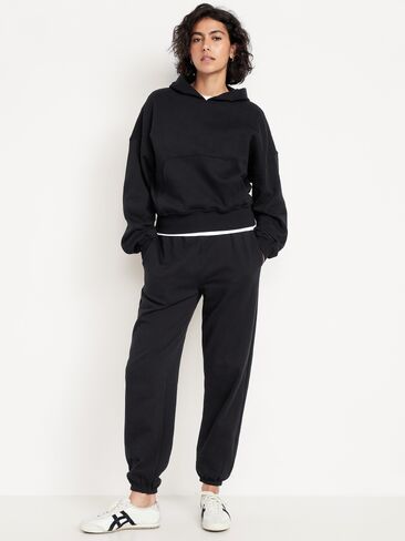 Old Navy High-Waisted SoComfy Jogger Sweatpants - Black Jack in Saudi Arabia