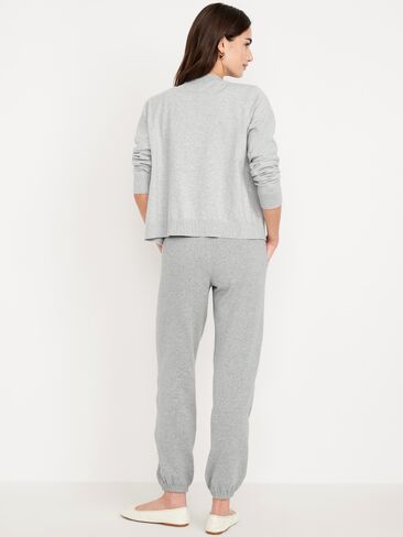 Old Navy High-Waisted SoComfy Jogger Sweatpants - Heather Gray in Saudi Arabia