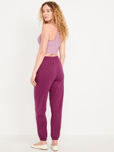 بنطال رياضي SoComfy Jogger عالي الخصر من Old Navy - Madder Root in Saudi Arabia