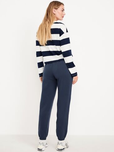 بنطال رياضي SoComfy Jogger عالي الخصر من Old Navy - DUSK NAVY in Saudi Arabia