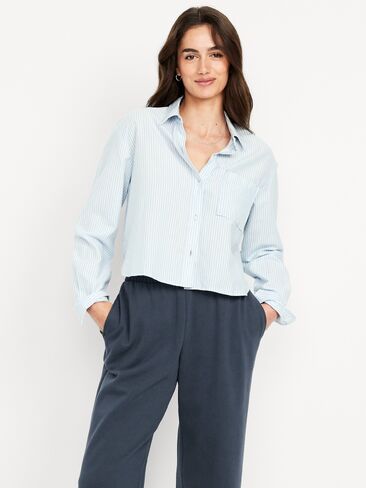 Old Navy High-Waisted SoComfy Wide-Leg Sweatpants - DUSK NAVY in Saudi Arabia
