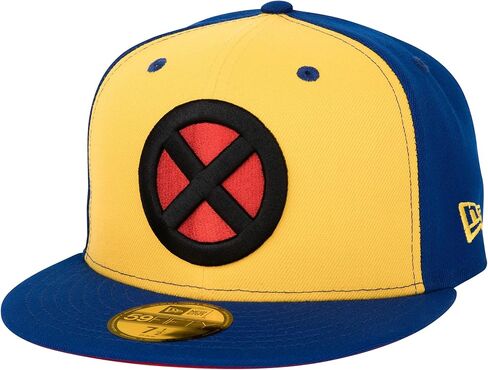 New Era X-Men Logo Vintage Colorway 59Fifty Fitted Hat (7 Fitted) in Saudi Arabia