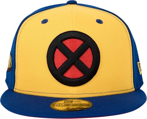 New Era X-Men Logo Vintage Colorway 59Fifty Fitted Hat (7 Fitted) in Saudi Arabia