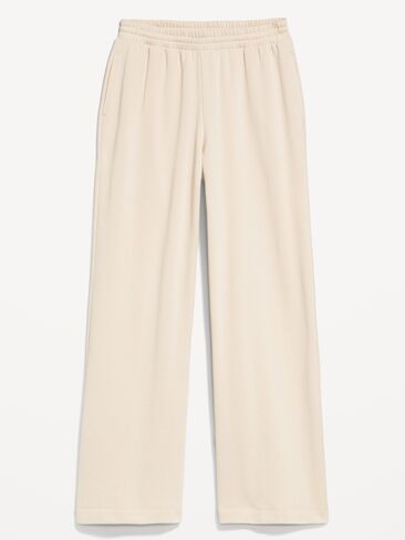 Old Navy بنطال رياضي عالي الخصر SoComfy واسع الساق - Howlite in Saudi Arabia