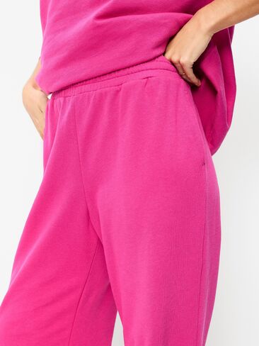 بنطال رياضي واسع الأرجل عالي الخصر من Old Navy - DRAGONFRUIT in Saudi Arabia