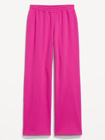 بنطال رياضي واسع الأرجل عالي الخصر من Old Navy - DRAGONFRUIT in Saudi Arabia