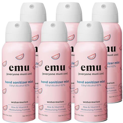 Emu Watermelon Hand Sanitizer Mist, 2.2 FZ in Saudi Arabia
