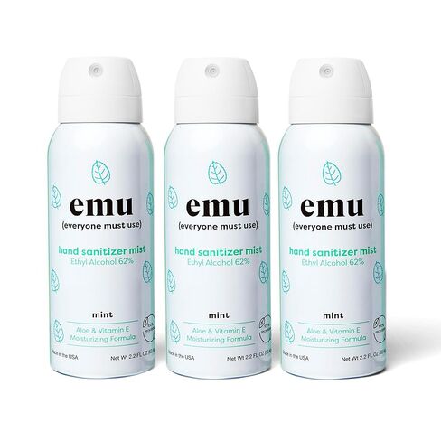 Emu Watermelon Hand Sanitizer Mist, 2.2 FZ in Saudi Arabia