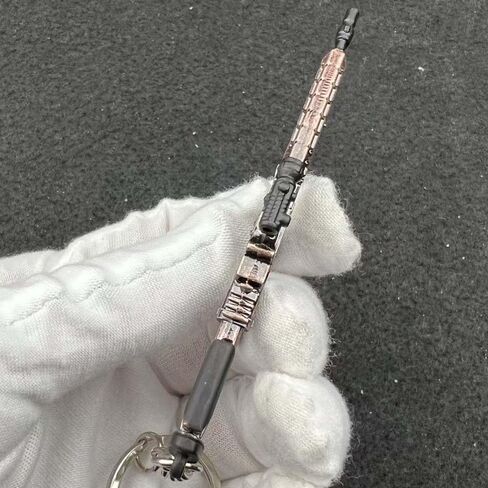 9cm Mini MK14 بندقية هجومية نموذج سلسلة المفاتيح قلادة جمع in Kuwait