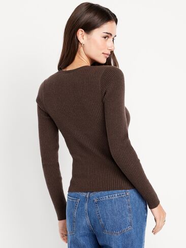 Old Navy SoSoft Lite Rib Crew-Neck Sweater - Earthen in Saudi Arabia