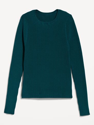 سترة Old Navy SoSoft Lite مضلعة برقبة دائرية - Jet Stream in Kuwait