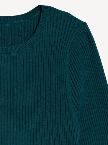 سترة Old Navy SoSoft Lite مضلعة برقبة دائرية - Jet Stream in Kuwait