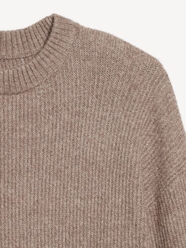 Old Navy SoSoft Crew-Neck Tunic Sweater - DRIFTWOOD HEATHER in Saudi Arabia