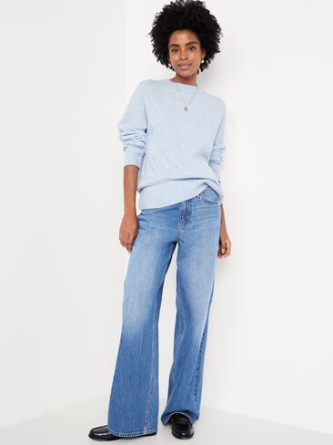 سترة تونيك ذات رقبة دائرية من SoSoft من Old Navy - نفاث in Kuwait