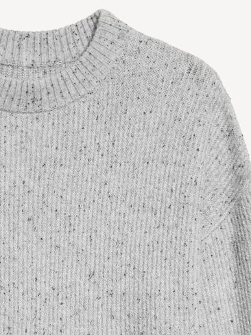 Old Navy SoSoft Crew-Neck Tunic Sweater - Medium Heather Gray in Saudi Arabia