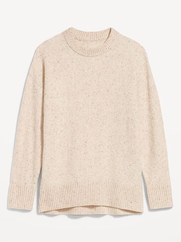 Old Navy SoSoft Crew-Neck Tunic Sweater - Howlite in Saudi Arabia
