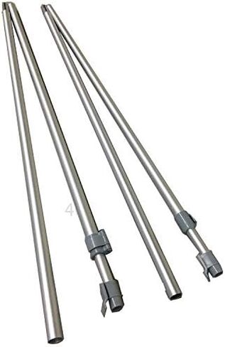 5665 Deluxe Deluxe Retractable Stand Stand عرض 33.5 "× 72-90 بوصة (الوقوف فقط) مع حقيبة قماش مبطنة وصندوق للتجارة والأحداث in Kuwait