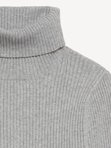 سترة ذات ياقة مدورة مضلعة من Old Navy SoSoft Lite - رمادي منقط in Saudi Arabia