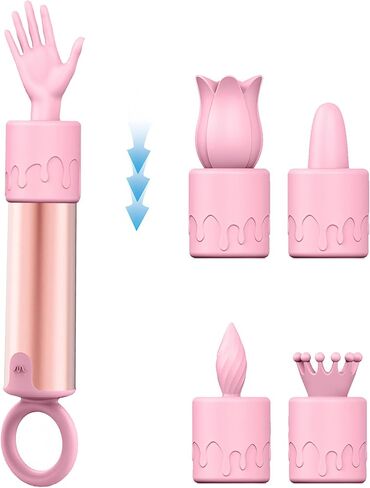 جهاز تدليك شخصي ساحر للعين مع جهاز تدليك للعينين وعلاج اهتزاز الوجه للهالات السوداء، وتعزيز امتصاص الجوهر، والقضاء على الهالات السوداء، وتخفيف تعب الجلد - وردي in Kuwait