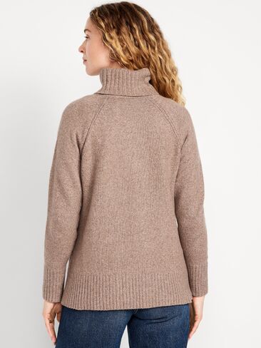 Old Navy SoSoft Turtleneck Sweater - DRIFTWOOD HEATHER in Saudi Arabia