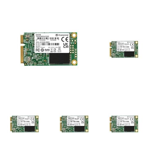 Transcend 128GB MSA230S mSATA SATA III SSD, DRAM Cache in Kuwait