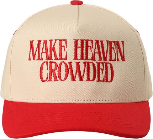 MIRMARU Christian Theme 5 Panel Embroidered Cotton Trucker Hat with Inspirational Faith Sayings for Men and Women in Saudi Arabia