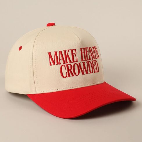 MIRMARU Christian Theme 5 Panel Embroidered Cotton Trucker Hat with Inspirational Faith Sayings for Men and Women in Saudi Arabia