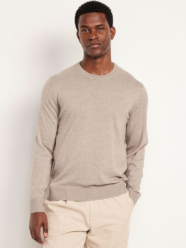 Old Navy Crew-Neck Sweater - Tan Heather in Saudi Arabia