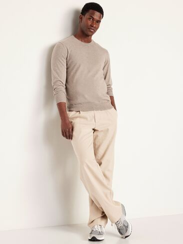 Old Navy Crew-Neck Sweater - Tan Heather in Saudi Arabia