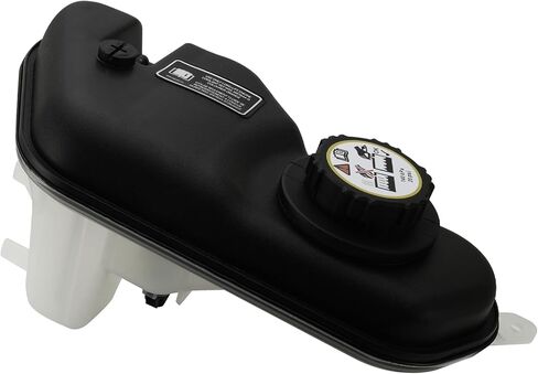 603-319 Coolant Reservoir Tank w/Cap (3.7L ONLY) For Jeep Liberty 2002 2003 2004 2005 2006 2007, Replace # 52079848AA 52079788AE 52079788AD in Saudi Arabia