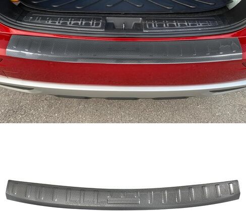 واقي المصد الخلفي متوافق مع Toyota Sienna 2025 2024 2023 2022 2021 غلاف صفيحة العتبة المصد يقطع الفولاذ المقاوم للصدأ 2 PCS in Kuwait