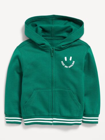 Old Navy Favorite Fleece Oversized Zip Hoodie for Toddler Boys - Botanica in Saudi Arabia