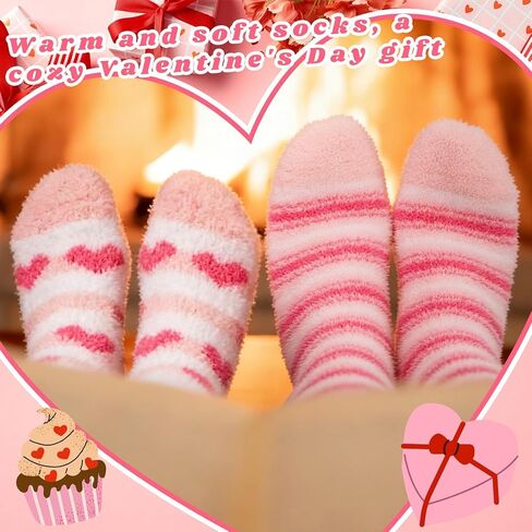 Moonld 12 مجموعة من هدايا عيد الحب كب كيك مع جوارب كب كيك وحقائب البطاقات وشريط من القطيفة والكرات الغامضة للنساء هدايا عيد الحب in Kuwait