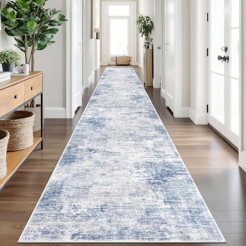 IOHOUZE سجادة منطقة مجردة صغيرة 2 × 3 قدم سجادة مدخل قابلة للغسل سجادة باب مدخل داخلي، سجادة رمي مع دعم مطاطي، سجاد من الصوف الصناعي غير قابل للانزلاق سجادة باب ناعمة لبهو حمام المطبخ، رمادي بني in Kuwait