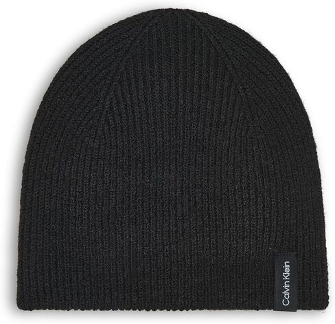 Calvin Klein Womens Reversible Color Pop Beanie with Ck Logo Patch in Saudi Arabia
