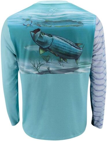 Salty Scales Tarpon Gen 2 Fishing Shirt for Men, UPF Performance Clothing in Saudi Arabia