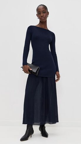 Line & Dot Women's Gemma Mix-Media Dress in Saudi Arabia