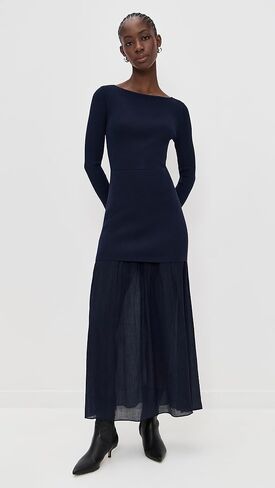 Line & Dot Women's Gemma Mix-Media Dress in Saudi Arabia