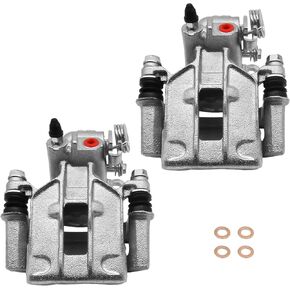 2x Brake Caliper with Bracket Front Driver and Front Passenger Side 18-B4948 & 18-B4949| Fits 2004 2005 2006 2007 Ford Focus-Front Left and Front Right in Kuwait