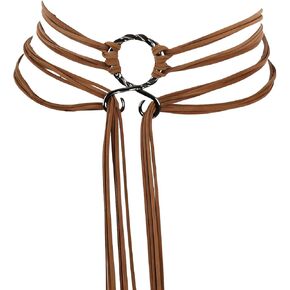 حزام الفايكنج الجلدي للنساء من BSLGCTX، حزام حبل الساحرة للنساء، إكسسوارات العصور الوسطى، إكسسوارات عصر النهضة النسائية للحفلات والمهرجانات in Kuwait