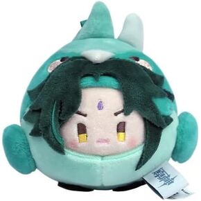 Teyvat Zoo Series Plush Pendant Keychain Xiao Official Merch With Anti-counterfeiting Label in Saudi Arabia