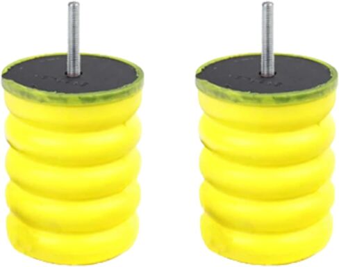 SuperSprings SSF-111-40 | SumoSprings Front Solo for Ford F-250/F-350/F-450/F-550 | Left/Right Pair | 1000 (lb) Capacity at 50% Compression | Made in the USA, blue in Saudi Arabia