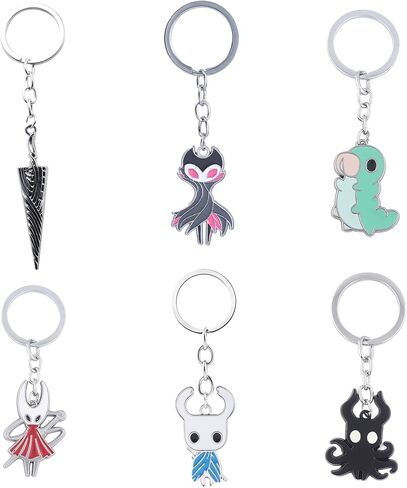 SONGCHANGJEWELRY Fantasy Epic Insect Adventure Keychain – Alloy & Enamel Pendant Bag Charm with Hero & Shadow Creature Motifs in Saudi Arabia